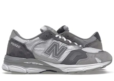 Pre-owned New Balance Men's  920 Miuk Beams X Paperboy Sneakers In Mismatched/white/dark Grey In Multi