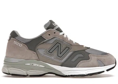Pre-owned New Balance Men's  920 Miuk Sneakers In Grey/white In Multi