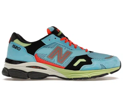 Pre-owned New Balance Men's  920 Sneakers In Blue/black/orange In Multi