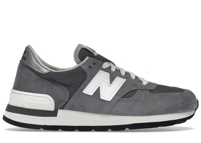 Pre-owned New Balance Men's  990 Miusa Sneakers In Grey/white
