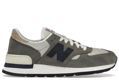Pre-owned New Balance Men's  990v1 Miusa Sneakers In Grey/blue