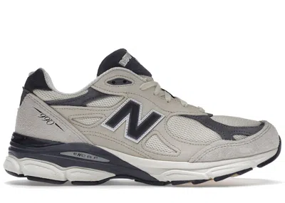 Pre-owned New Balance Men's  990v3 Miusa Teddy Santis Sneakers In Moonbeam/macadamia Nut