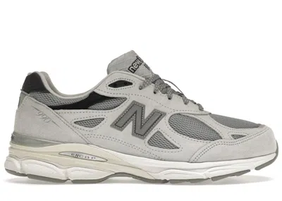 Pre-owned New Balance Men's  990v3 Slam Jam Sneakers In Grey