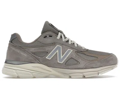 Pre-owned New Balance Men's  990v4 Miusa Kith Sneakers In Moonrock