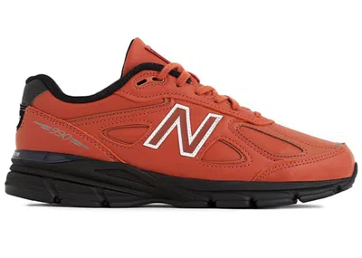 Pre-owned New Balance Men's  990v4 Miusa Teddy Santis Sneakers In Mahogany/black In Multi