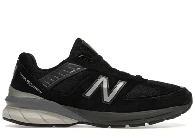 Pre-owned New Balance Men's  990v5 Sneakers In Black/silver