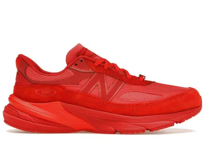 Pre-owned New Balance Men's  990v6 Miusa Joe Freshgoods Paris Sneakers In Red