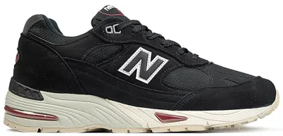 Pre-owned New Balance Men's  991 Miuk Sneakers In Black/red In Multi