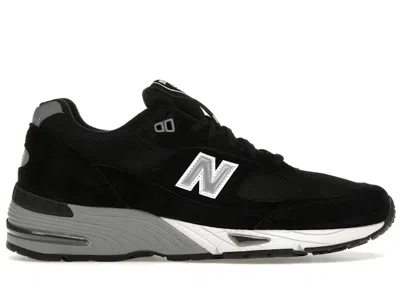 Pre-owned New Balance Men's  991 Miuk Sneakers In Black/silver In Multi