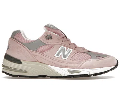 Pre-owned New Balance Men's  991 Miuk Sneakers In Pink/grey In Multi