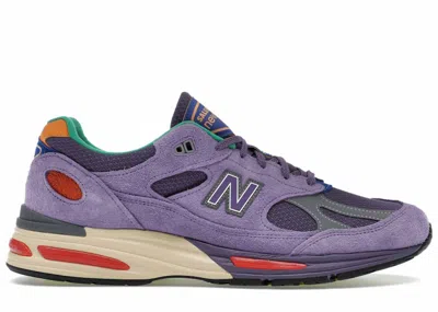 Pre-owned New Balance Men's  991v2 Miuk Salehe Bembury Colors Be The Palette Sneakers In Purple