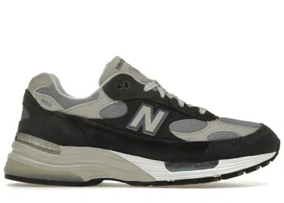 Pre-owned New Balance Men's  992 Kith Spring 2 Sneakers In Steel Blue