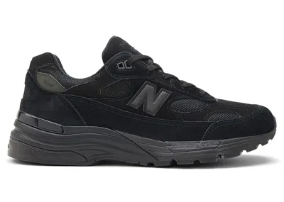 Pre-owned New Balance Men's  992 Miusa Sneakers In Black