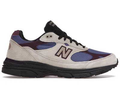 Pre-owned New Balance Men's  993 Aime Leon Dore Sneakers In Taupe/blue In Multi