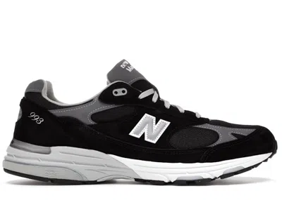 Pre-owned New Balance Men's  993 Miusa Sneakers In Black/grey In Multi