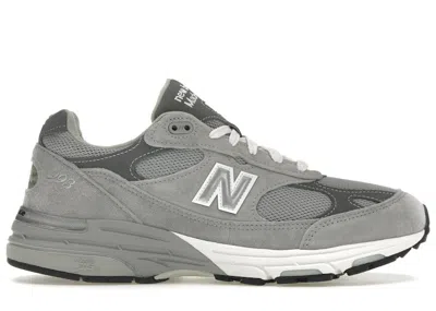 Pre-owned New Balance Men's  993 Miusa Sneakers In Grey/white In Multi