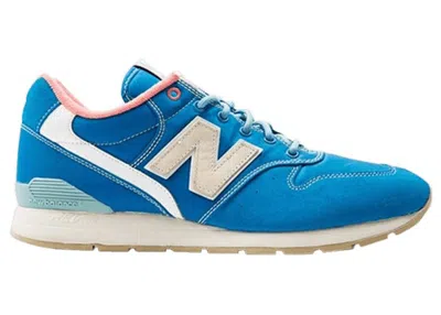 Pre-owned New Balance Men's  996 Sneakers In Blue/beige/coral In Multi