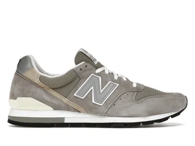 Pre-owned New Balance Men's  996 Sneakers In Grey/white