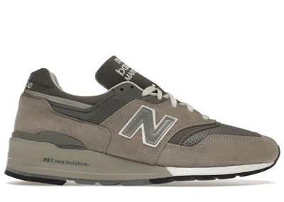 Pre-owned New Balance Men's  997 Miusa Sneakers In Grey