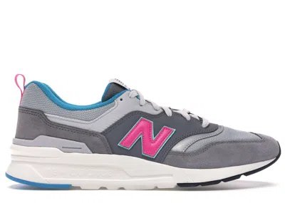 Pre-owned New Balance Men's  997h Castlerock Sneakers In Dark Grey/pink/blue In Multi