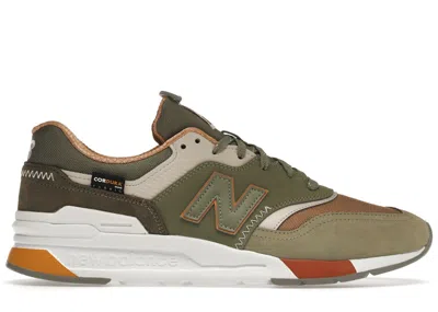 Pre-owned New Balance Men's  997h Cordura Sneakers In True Camo/golden Hour In Multi