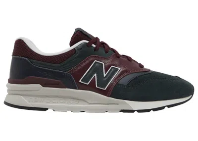 Pre-owned New Balance Men's  997h Sneakers In Burgundy/emerald