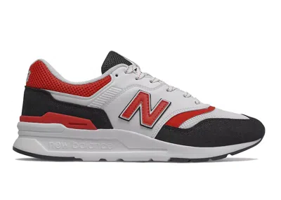Pre-owned New Balance Men's  997h Sneakers In White/black/red