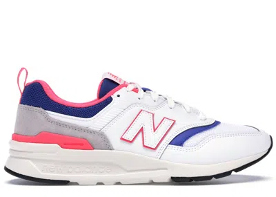 Pre-owned New Balance Men's  997h Sneakers In White/pink/blue