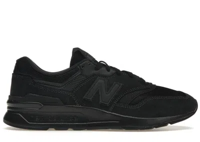 Pre-owned New Balance Men's  997h Triple Sneakers In Black