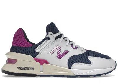 Pre-owned New Balance Men's  997s Moroccan Tile Sneakers In White/purple