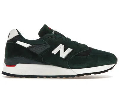 Pre-owned New Balance Men's  998 Age Of Exploration Sneakers In Dark Green/navy Blue