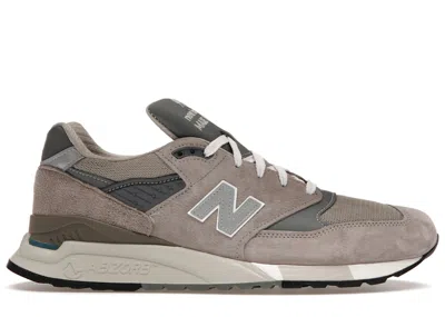Pre-owned New Balance Men's  998 Core Miusa Sneakers In Grey/silver In Gray