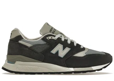 Pre-owned New Balance Men's  998 Kith Spring 2 Sneakers In Steel Blue