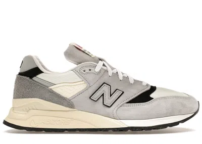 Pre-owned New Balance Men's  998 Miusa Teddy Santis Sneakers In Grey/cream In Multi