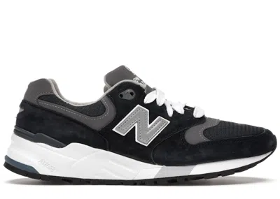 Pre-owned New Balance Men's  999 Sneakers In Navy Blue/grey/white