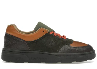 Pre-owned New Balance Men's  Allerdale Miuk Drake's Sneakers In Brown/olive/orange In Multi