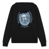 New Balance Men's  Alphabet Character Printing Pattern Hooded Long Sleeves Black