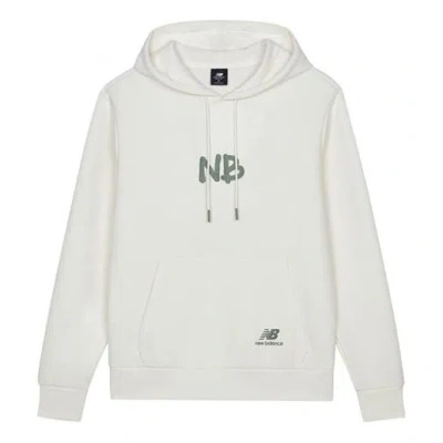 New Balance Men's  Alphabet Logo White