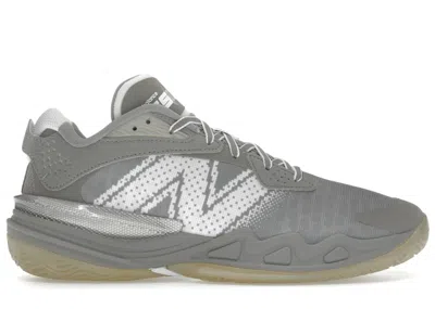 Pre-owned New Balance Men's  Bb Hesi Low V2 Sneakers In Grey Matter/team Cream/white In Multi