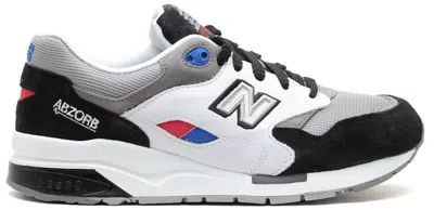 Pre-owned New Balance Men's  Cm1600 Sneakers In White/black In Multi