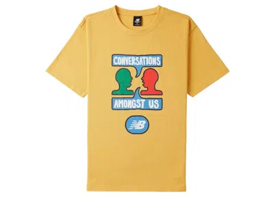 Pre-owned New Balance Men's  Conversations Amongst Us T-shirt In Aspen