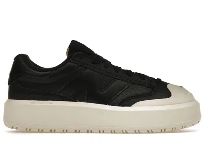 Pre-owned New Balance Men's  Ct302 Sneakers In Black/off/white In Multi