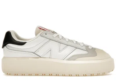Pre-owned New Balance Men's  Ct302 Sneakers In White/black In Multi