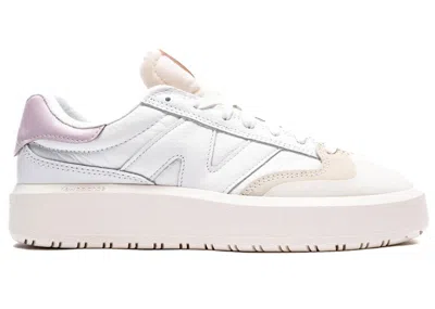 Pre-owned New Balance Men's  Ct302 Sneakers In White/matte Pink In Multi
