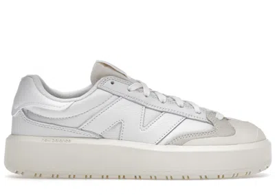 Pre-owned New Balance Men's  Ct302 Sneakers In White/moonbeam