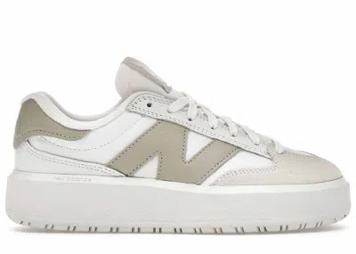 Pre-owned New Balance Men's  Ct302 Sneakers In White/moonrock/beige In Multi