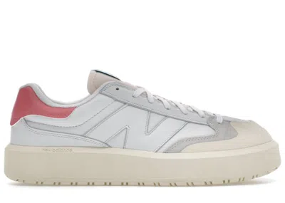 Pre-owned New Balance Men's  Ct302 Sneakers In White/natural Pink