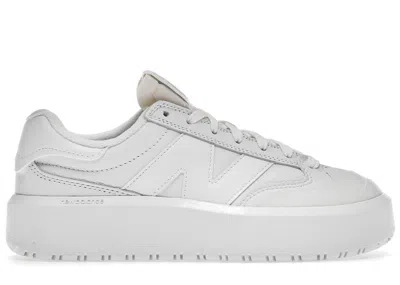 Pre-owned New Balance Men's  Ct302 Triple Sneakers In White