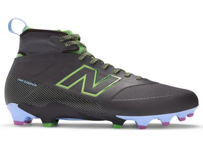 Pre-owned New Balance Men's  Fortress Sneakers In Black Cement/electric Jade/passion Fruit