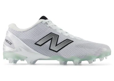Pre-owned New Balance Men's  Freezelx V5 Low Sneakers In White/black/silver Metallic